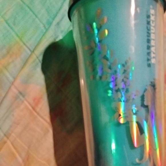 NWT Starbucks 2022 NEW* Mermaid Frosted Iridescent Tumbler - Picture 2 of 10